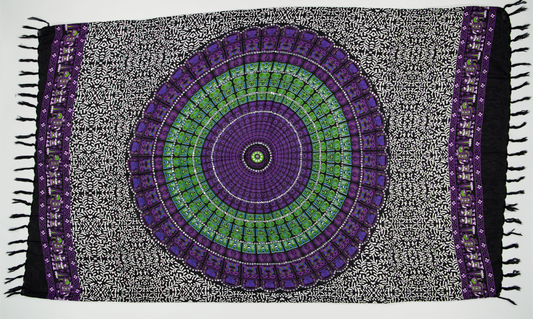 MANDALA SQUARE SHINE ORCHID
